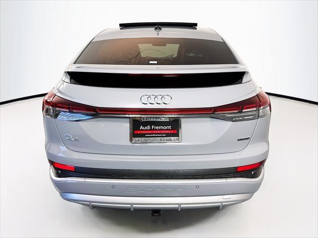new 2025 Audi Q4 e-tron Sportback car, priced at $69,440
