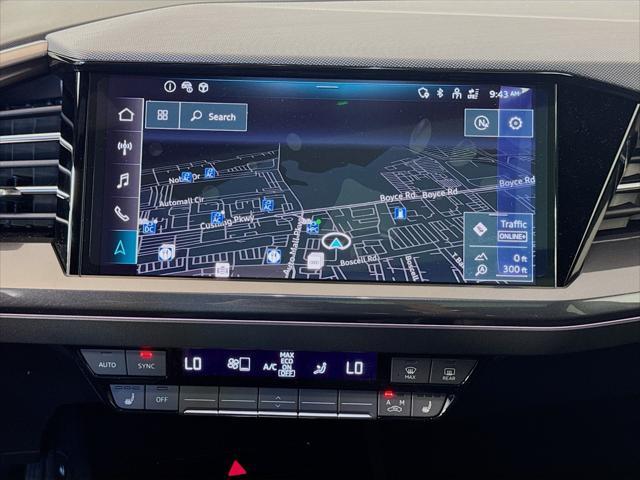 new 2025 Audi Q4 e-tron Sportback car, priced at $69,440