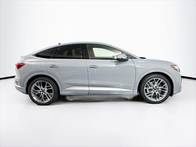 new 2025 Audi Q4 e-tron Sportback car, priced at $69,440
