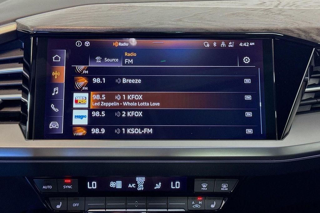 used 2023 Audi Q4 e-tron car, priced at $32,994