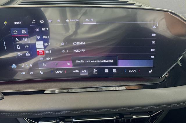 new 2025 Audi Q6 e-tron car, priced at $73,450