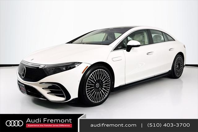 used 2022 Mercedes-Benz EQS 580 car, priced at $61,994