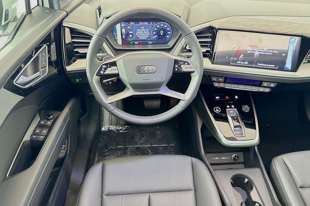 new 2025 Audi Q4 e-tron car, priced at $59,625