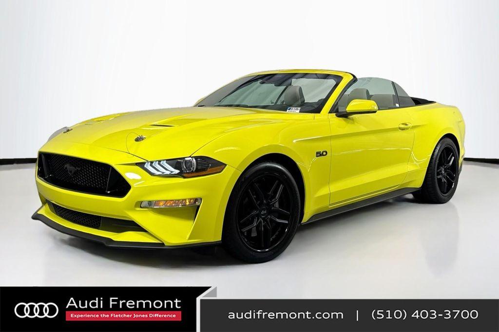 used 2021 Ford Mustang car, priced at $34,444