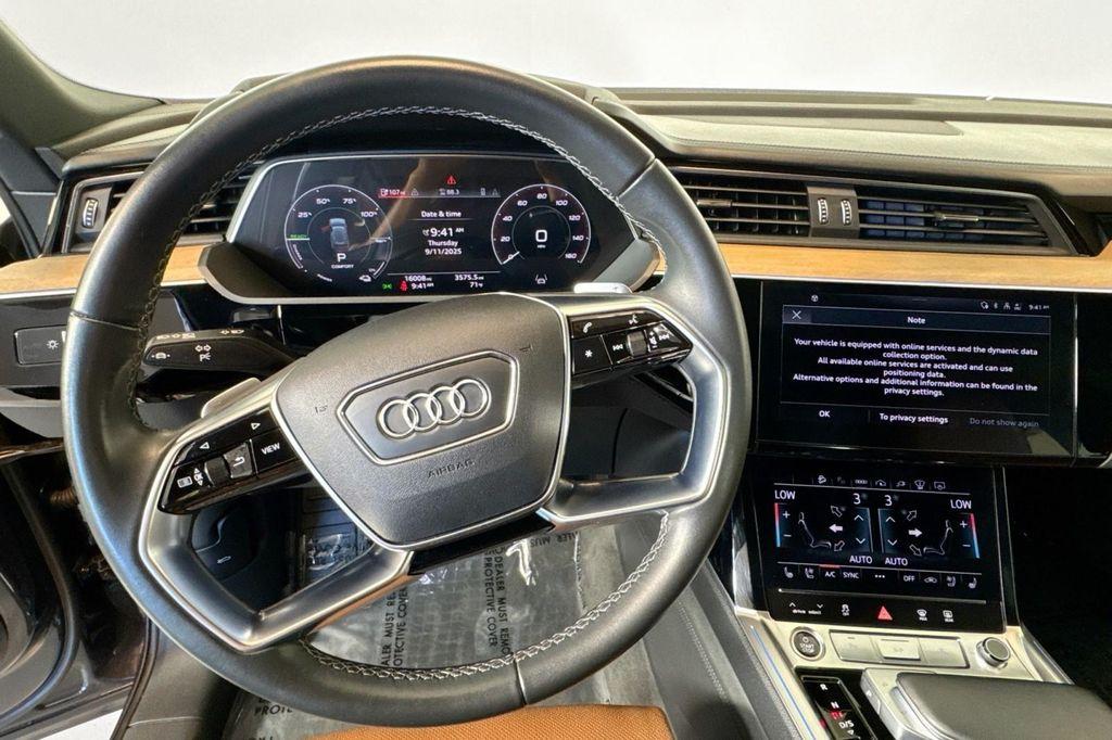 used 2024 Audi Q8 e-tron car, priced at $47,994