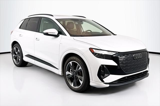 new 2024 Audi Q4 e-tron car, priced at $64,040