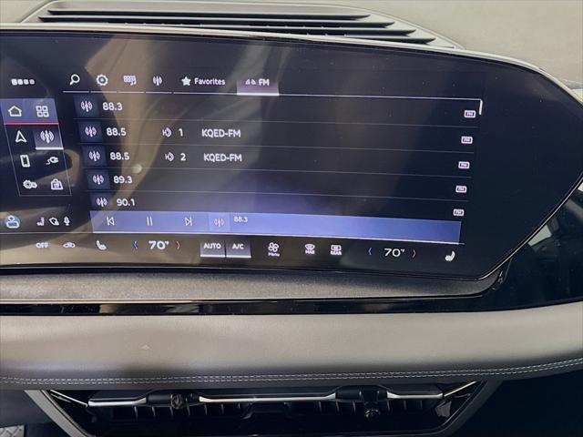 new 2025 Audi Q6 e-tron car, priced at $70,080