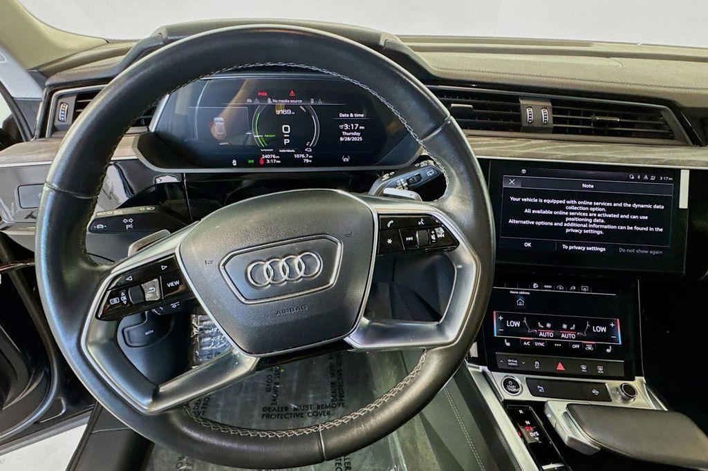 used 2024 Audi Q8 e-tron car, priced at $32,990