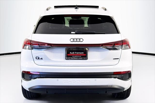 new 2025 Audi Q4 e-tron car, priced at $64,960