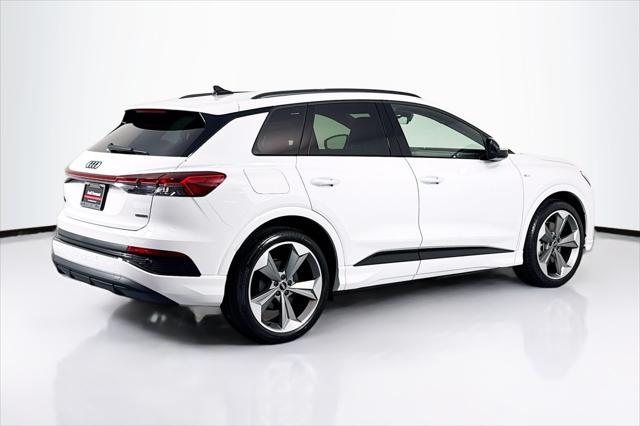 new 2025 Audi Q4 e-tron car, priced at $64,960