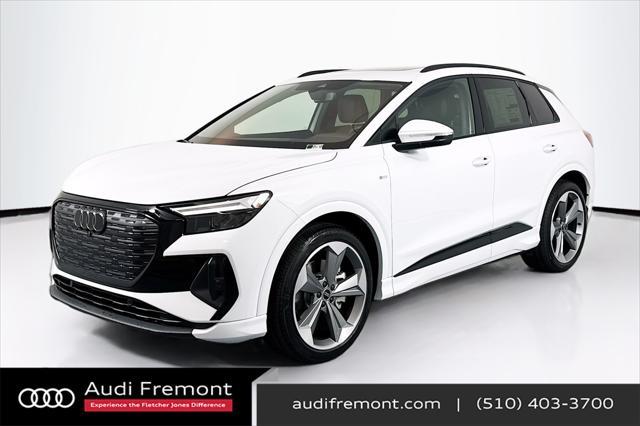new 2025 Audi Q4 e-tron car, priced at $64,960