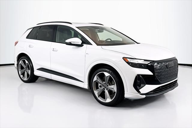new 2025 Audi Q4 e-tron car, priced at $64,960