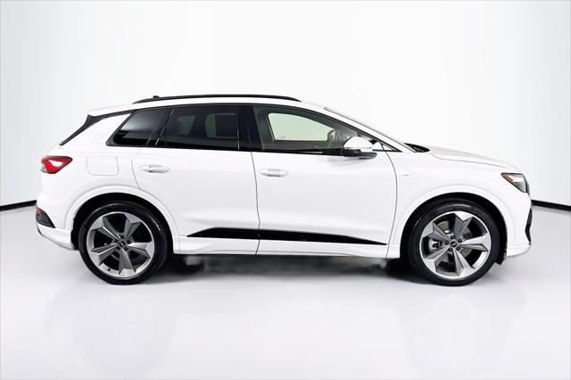 new 2025 Audi Q4 e-tron car, priced at $64,960