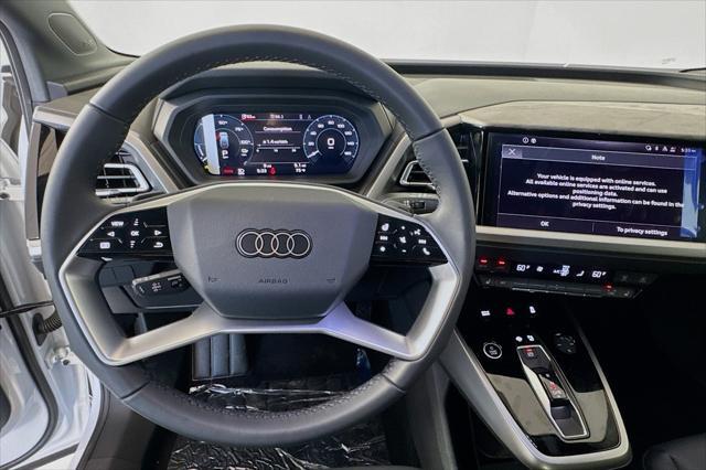 new 2025 Audi Q4 e-tron car, priced at $64,960