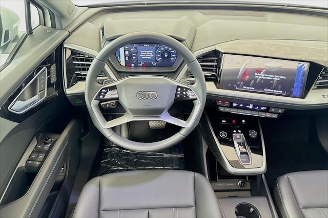 new 2025 Audi Q4 e-tron car, priced at $64,960