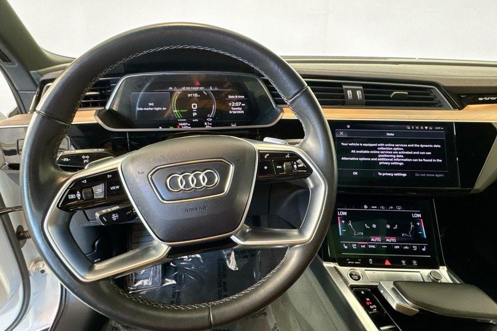 used 2024 Audi Q8 e-tron car, priced at $36,994