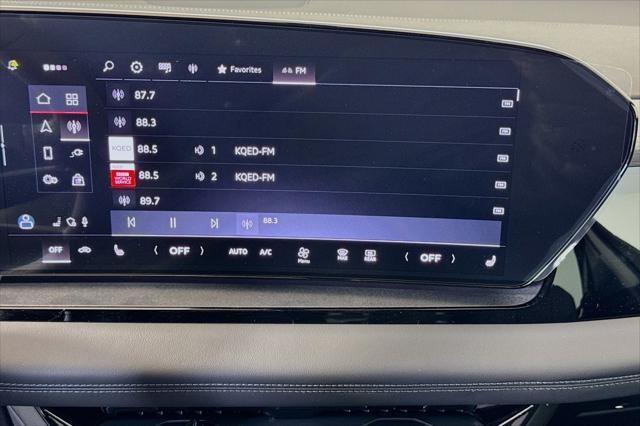 new 2025 Audi Q6 e-tron car, priced at $65,940