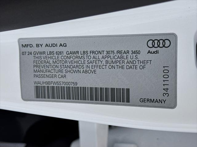 new 2025 Audi S e-tron GT car, priced at $145,295