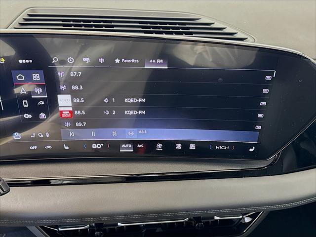 new 2025 Audi Q6 e-tron car, priced at $72,000
