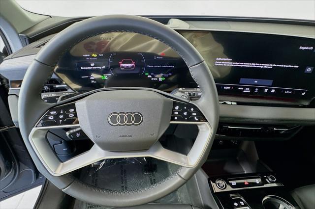 new 2025 Audi Q6 e-tron car, priced at $75,945