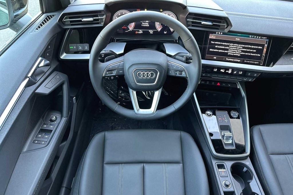 new 2024 Audi A3 car, priced at $44,390