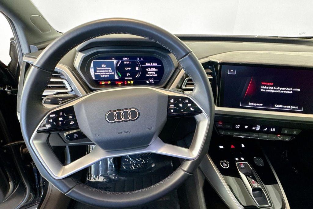 used 2024 Audi Q4 e-tron car, priced at $41,994
