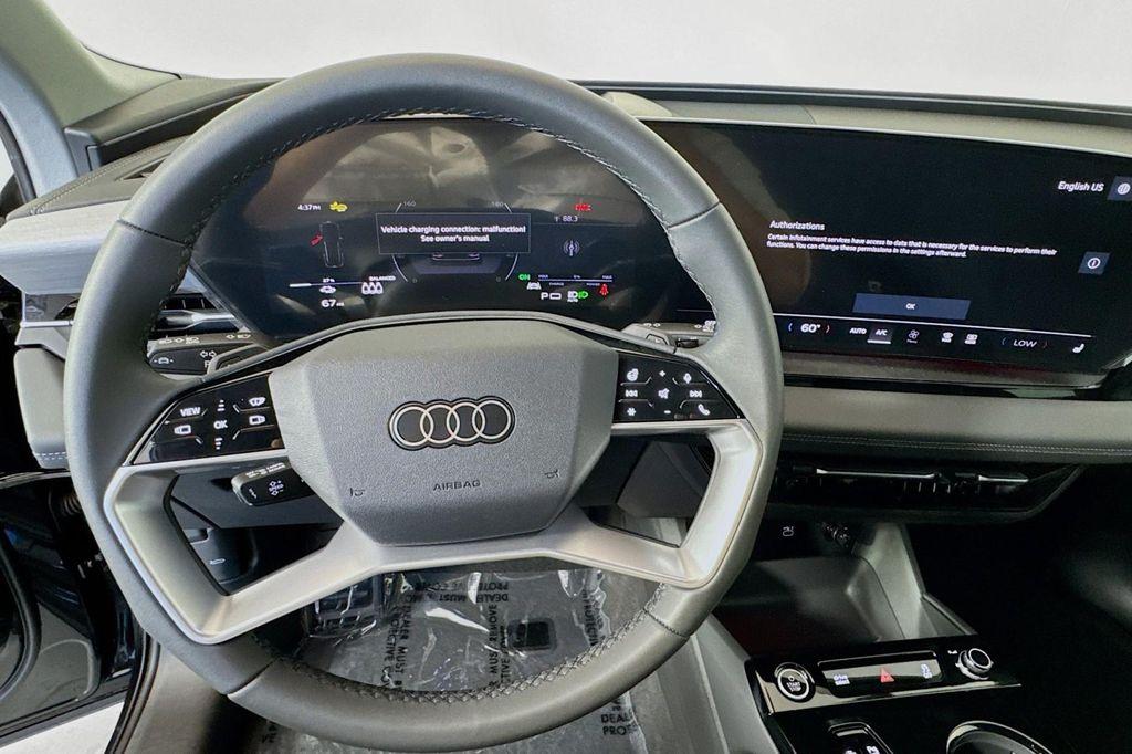 new 2025 Audi Q6 e-tron car, priced at $73,335