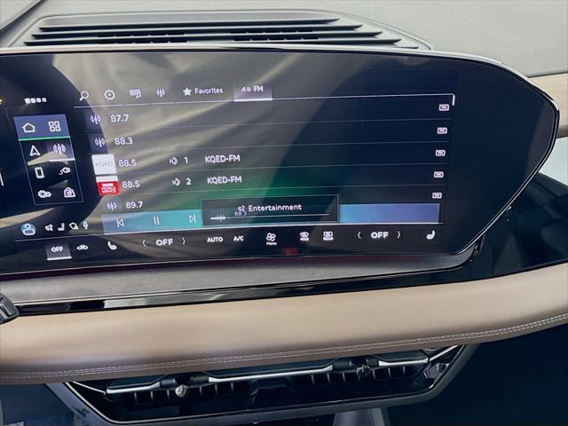 new 2025 Audi Q6 e-tron car, priced at $73,450