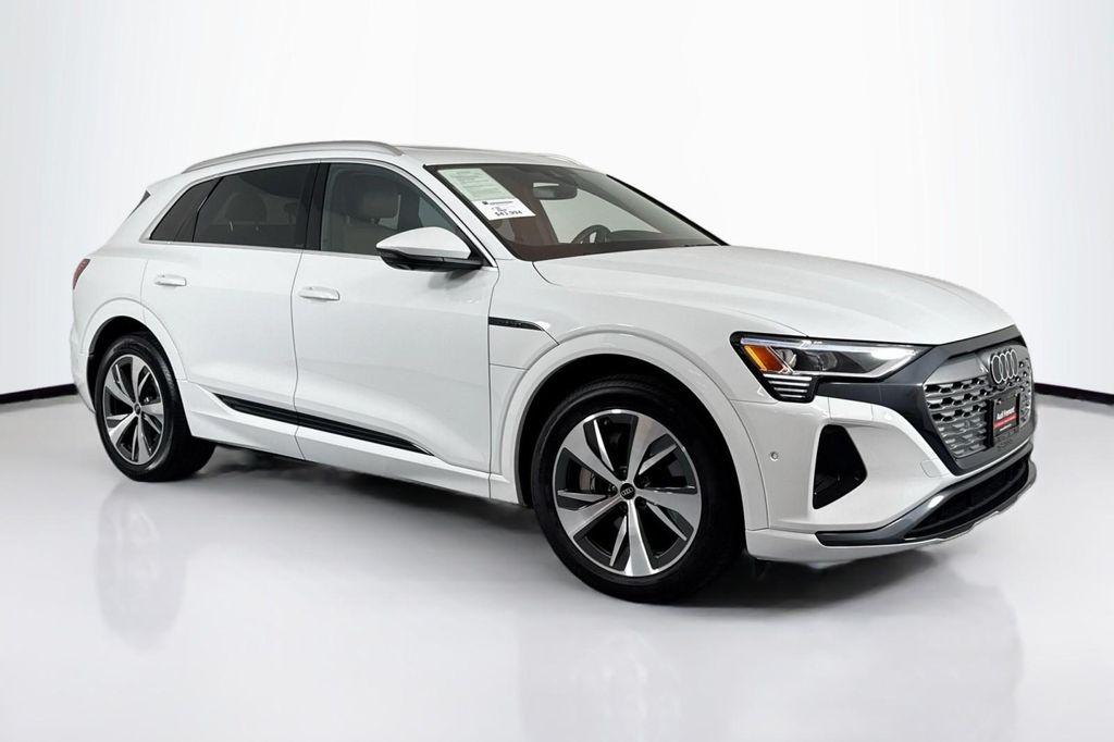 used 2024 Audi Q8 e-tron car, priced at $42,994