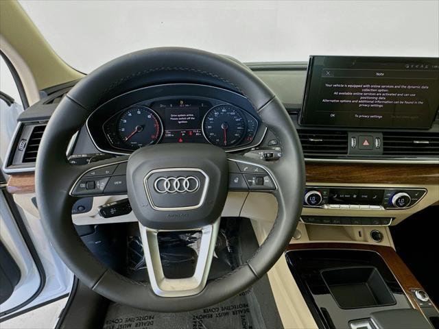 new 2024 Audi Q5 car, priced at $48,345