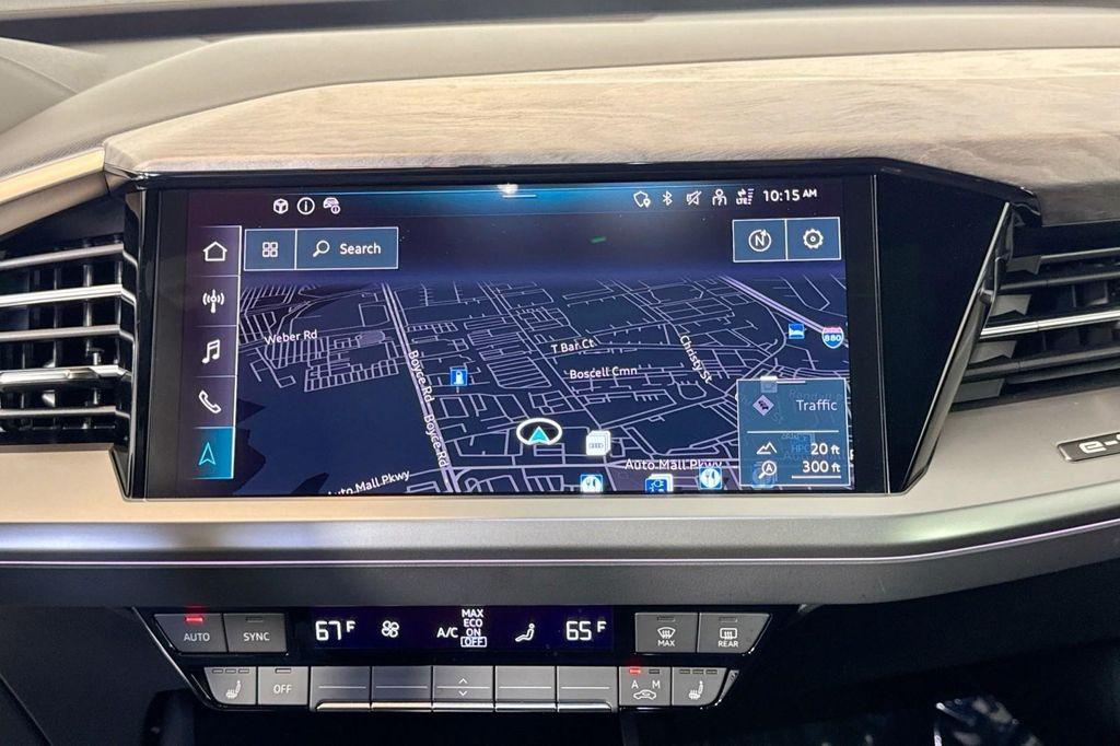 used 2025 Audi Q4 e-tron car, priced at $43,994