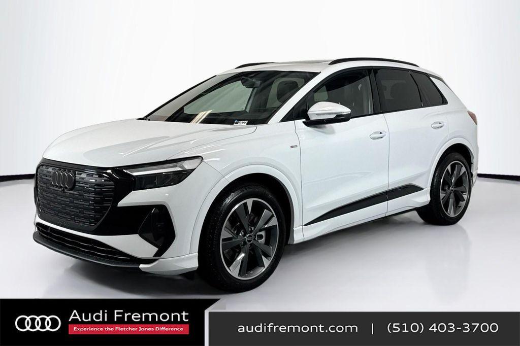 used 2025 Audi Q4 e-tron car, priced at $43,994