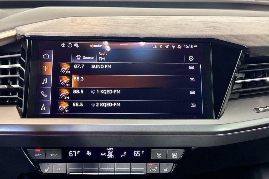 used 2025 Audi Q4 e-tron car, priced at $43,994