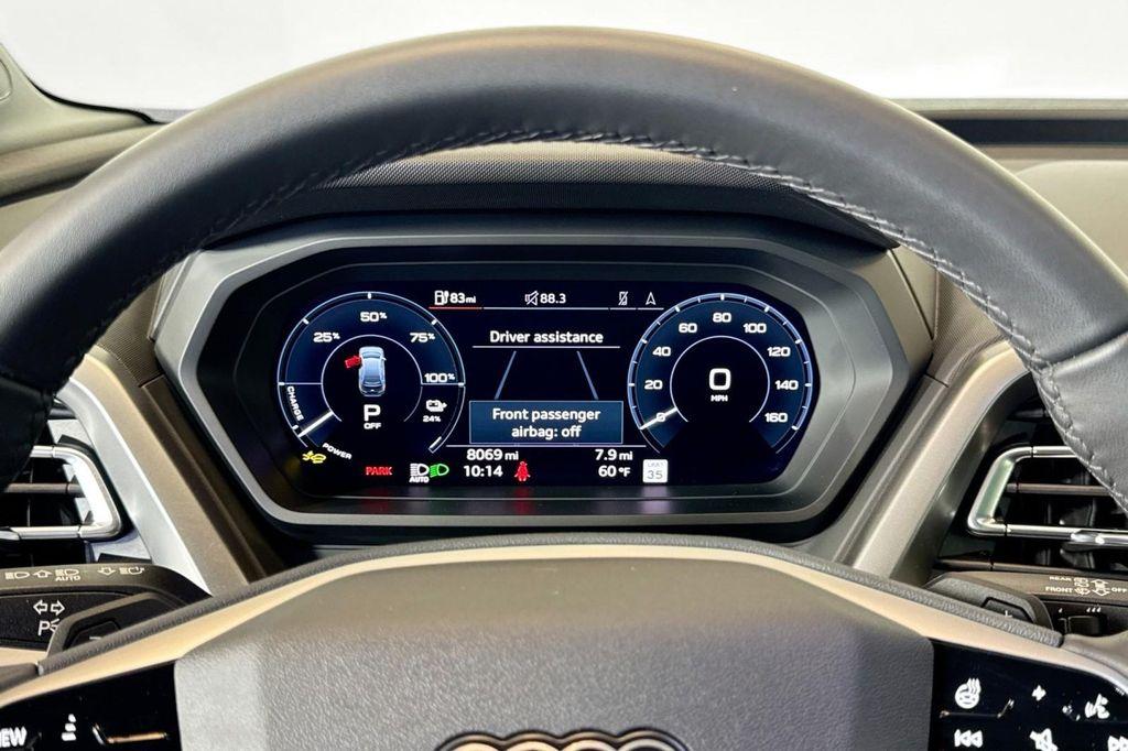 used 2025 Audi Q4 e-tron car, priced at $43,994