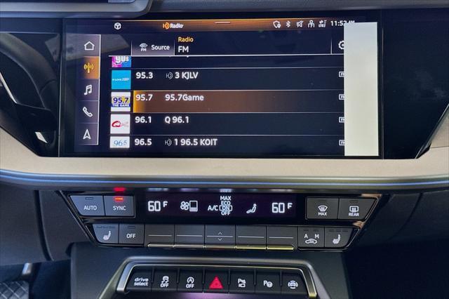 new 2025 Audi A3 car, priced at $43,740
