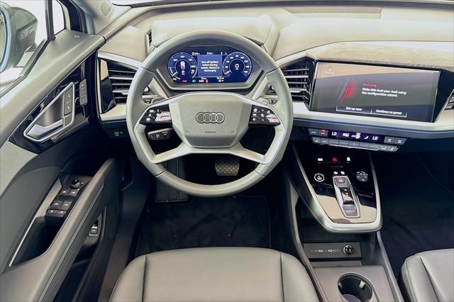 new 2025 Audi Q4 e-tron car, priced at $57,645