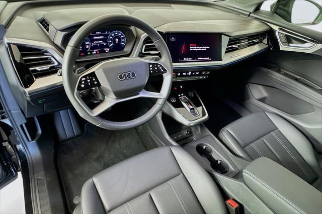 new 2025 Audi Q4 e-tron car, priced at $57,645