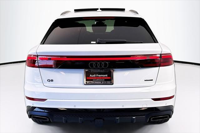 new 2025 Audi Q8 car, priced at $86,805
