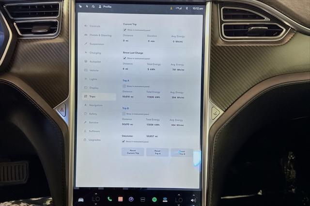 used 2015 Tesla Model S car, priced at $21,994