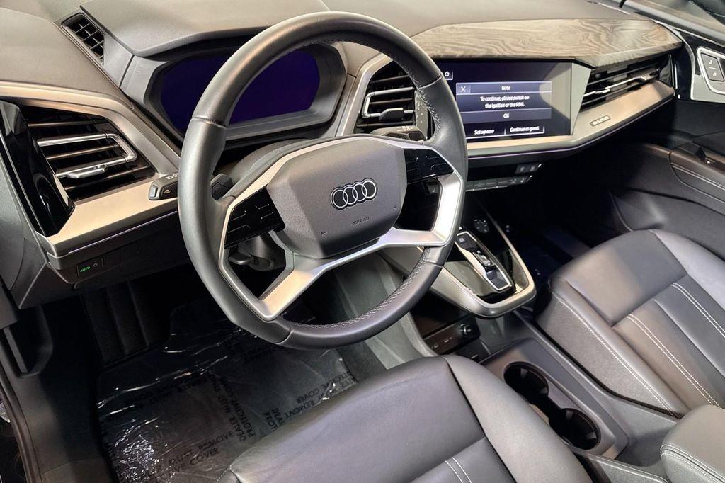 used 2024 Audi Q4 e-tron car, priced at $40,994