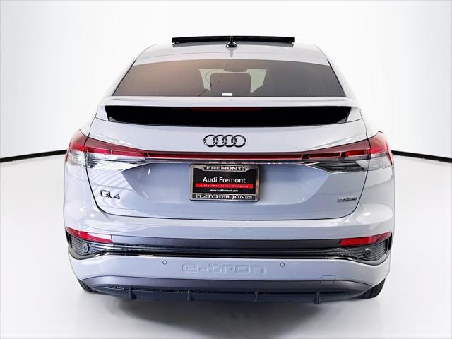 new 2025 Audi Q4 e-tron Sportback car, priced at $61,530