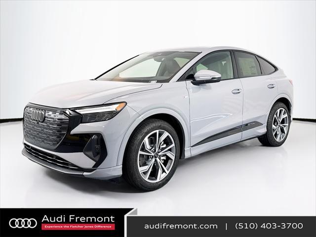 new 2025 Audi Q4 e-tron Sportback car, priced at $61,530
