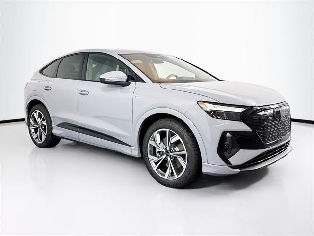 new 2025 Audi Q4 e-tron Sportback car, priced at $61,530