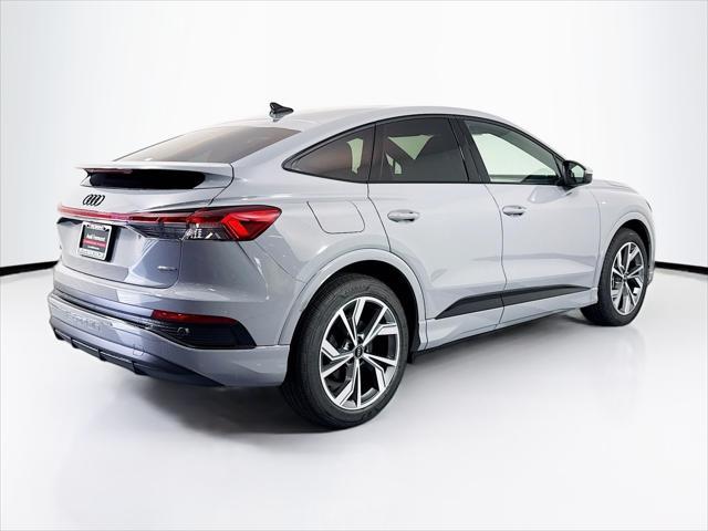 new 2025 Audi Q4 e-tron Sportback car, priced at $61,530