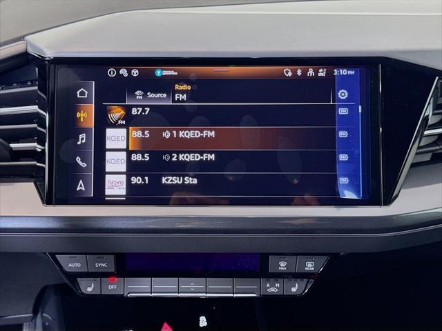 new 2025 Audi Q4 e-tron Sportback car, priced at $61,530