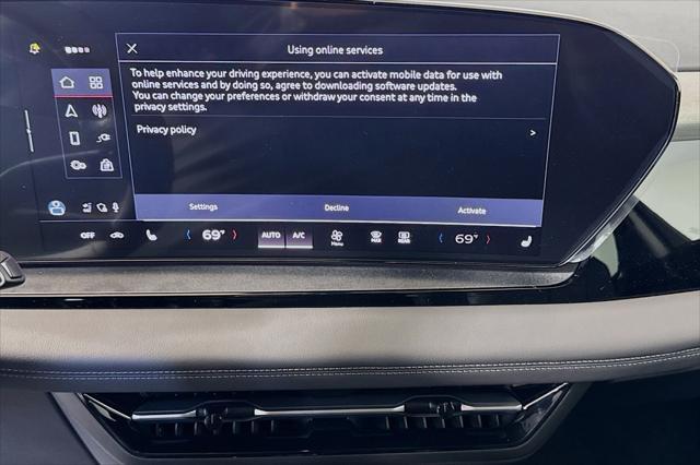 new 2025 Audi Q6 e-tron car, priced at $68,650