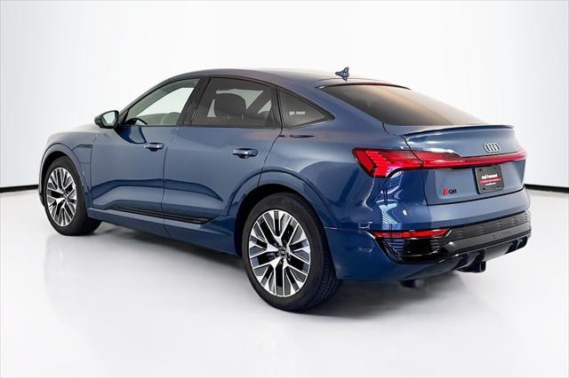 used 2024 Audi Q8 e-tron car, priced at $55,444