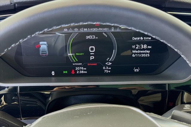 used 2024 Audi Q8 e-tron car, priced at $55,444