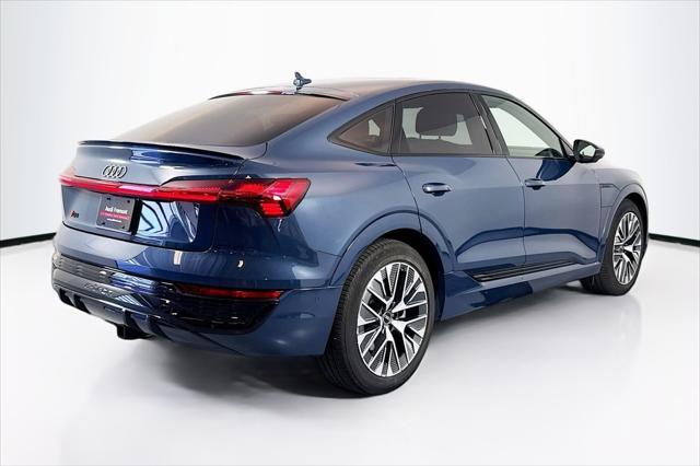 used 2024 Audi Q8 e-tron car, priced at $55,444