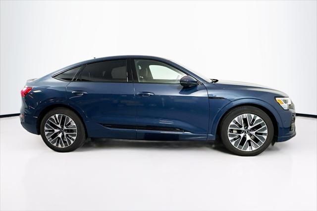 used 2024 Audi Q8 e-tron car, priced at $55,444